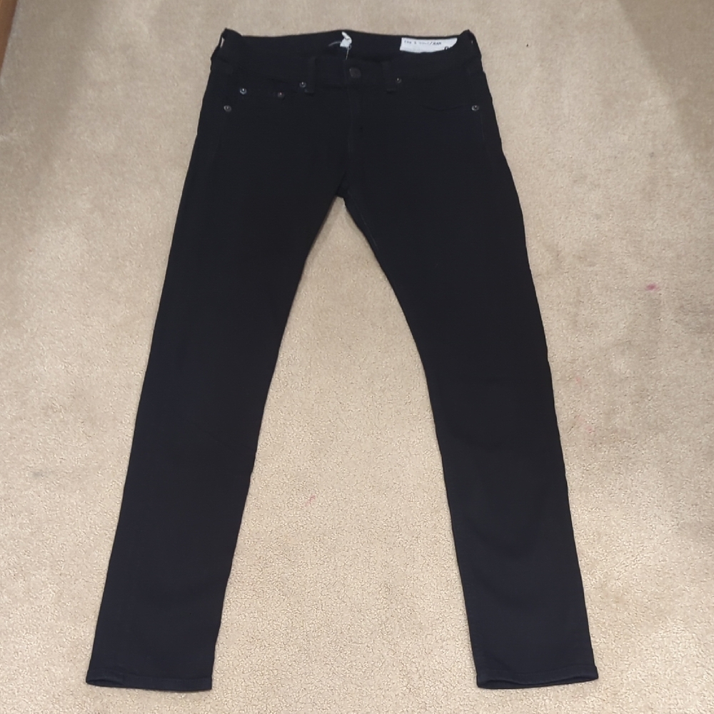 Rag & Bone Dark Denim Jeans 26 Capri